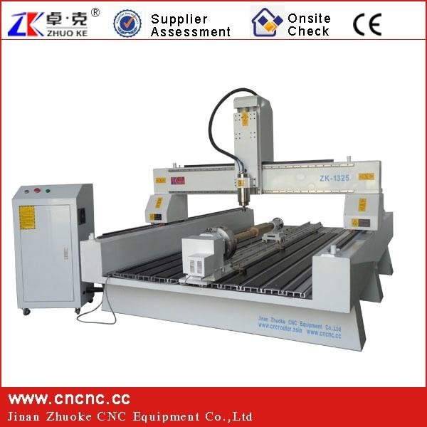 China high quality 3D Wood Engraving CNC Router with Mach3  ZKM-1325B
