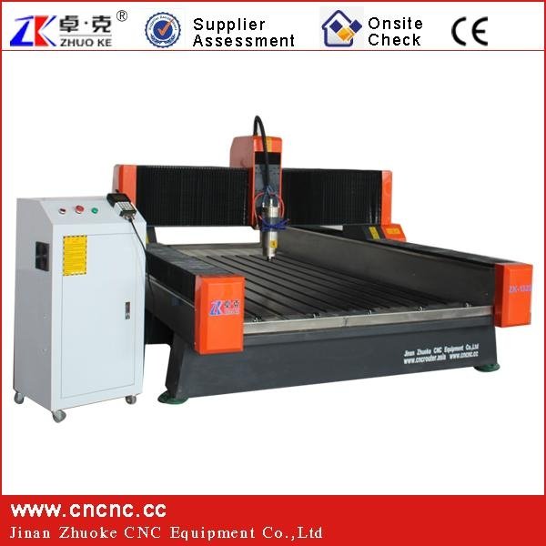 4*8ft Heavy Duty DSP Stone CNC Engraving Router with Servo Motor  ZK-1325 3