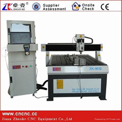 900*1200MM 4Axis AIr-Cooled Spindle CNC Engraving Machine with Mach3 System 