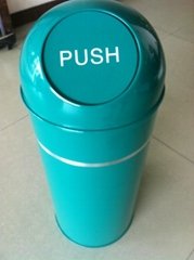 NO240 colour stainless steel trash bin