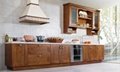 Birch solid wood kitchen cabinet 1