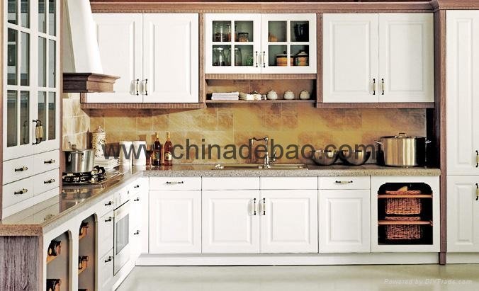 PVC membrane kitchen cabinet 4