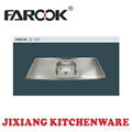 single bowl double tray stainless steel countertop sink