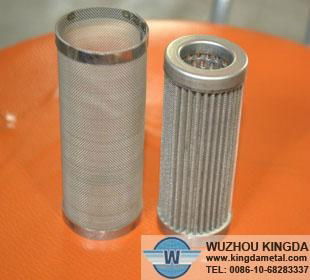 Stainless steel woven wire mesh filter element 2