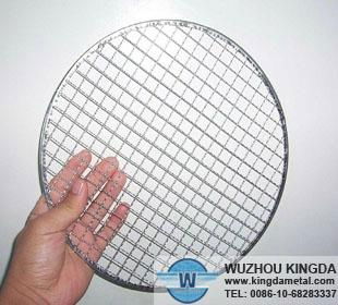 Round barbecue grill mesh 3