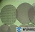 Stainless woven filter disc 3