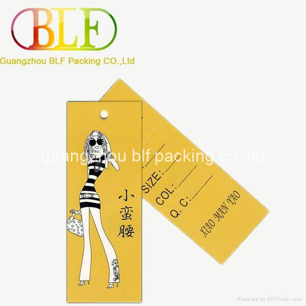 China cheap custom paper hang tag  2