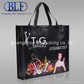 PP laminated printed non woven shopping bag