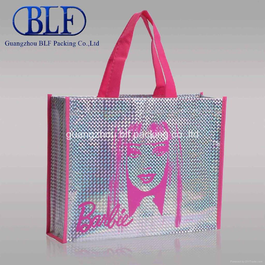 PP laminated printed non woven shopping bag 4