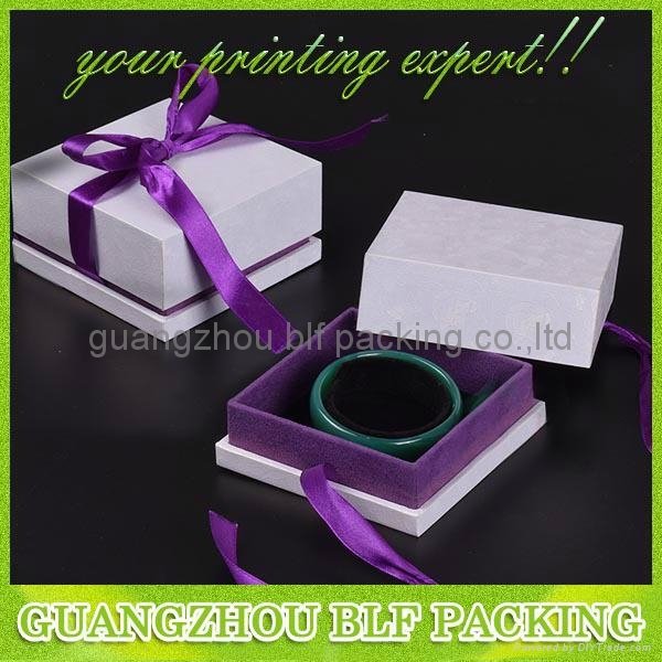 custom magnetic closure  cardboard paper jewelry gift box  5