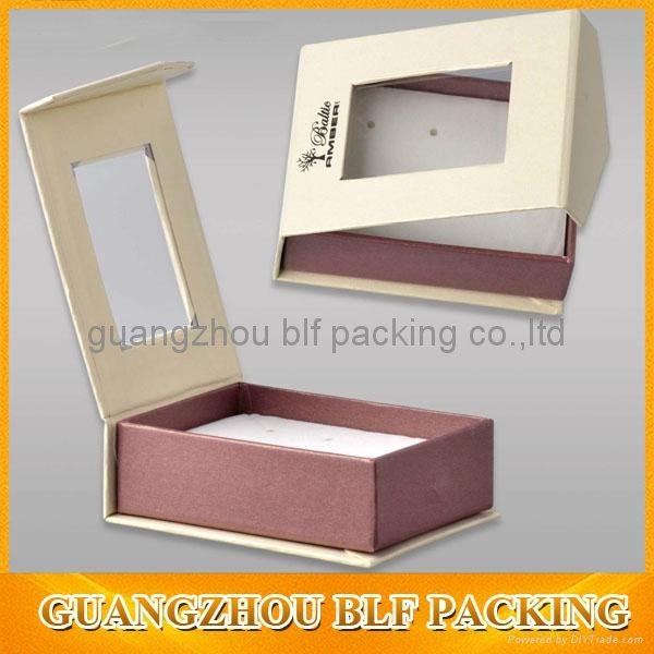 magnetic closure black cardboard paper gift box  2