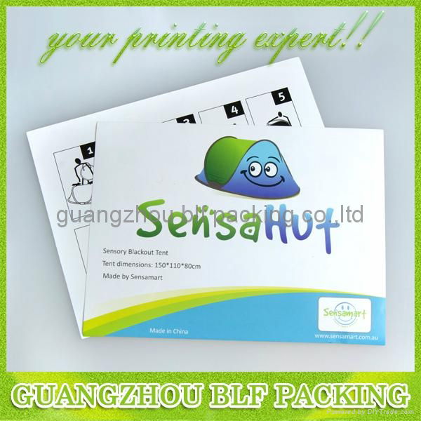 custom printing paper brochures design 4