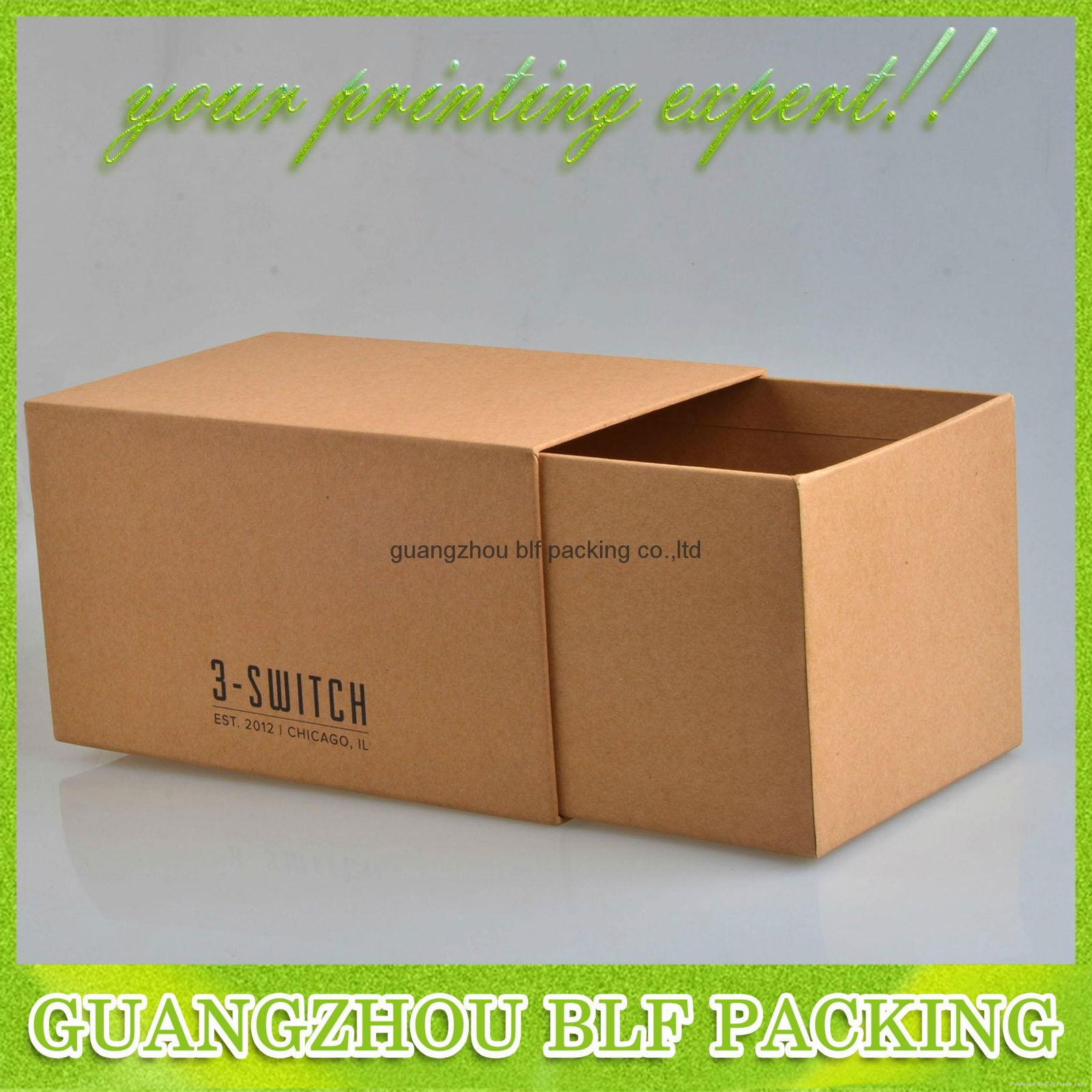 high quality custom cardboard paper gift box  5