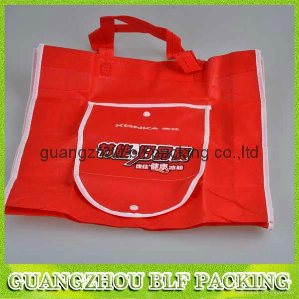 cheap screen printing non woven shopping bag