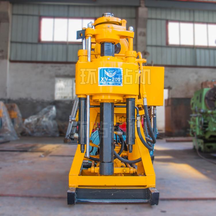 XY-200 hydraulically Water Well Drilling Rig 3