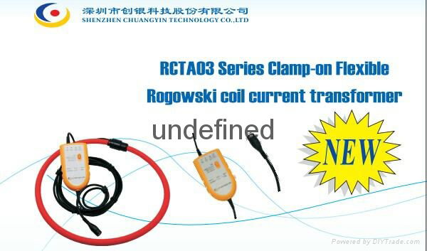 RCTA03 Series clamp-on flexible rogowski coil current transfromer  2