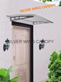 Polycarbonate Aluminum Door Awning