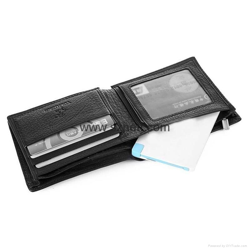 Credit Card shaped Ultra Thin 2.1A USB Fast Charging Portable Power Bank 5