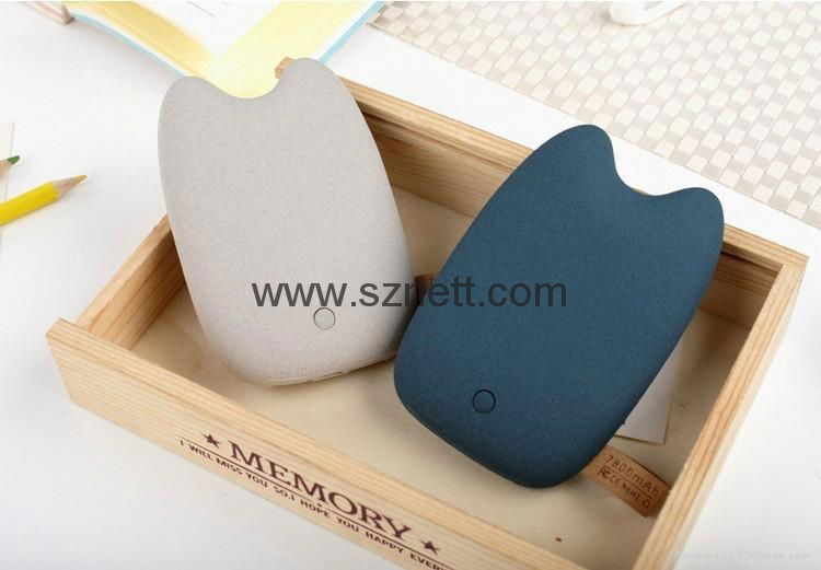 Totoro 7800mAh Li-polymer External Portable Mobile Power Bank for Smart Phone 2