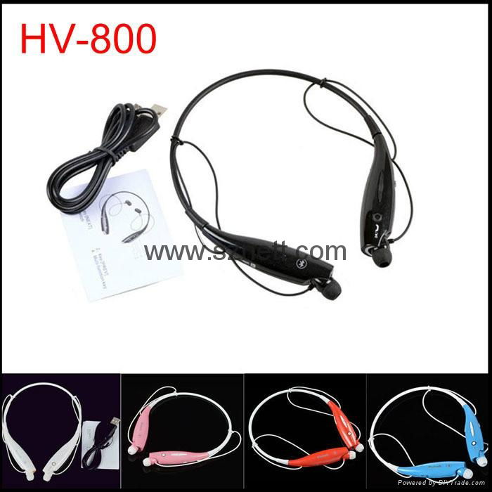 HV800 Sport neckband music wireless bluetooth V4.0 stereo headphone handfree 5