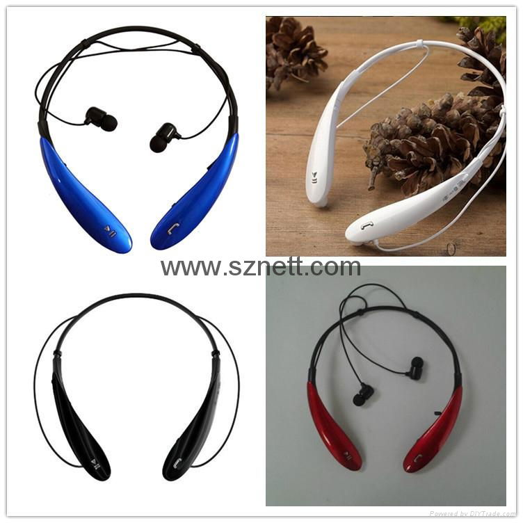 HBS800 Sport neckband music wireless bluetooth V4.0 stereo headphone handfree 3