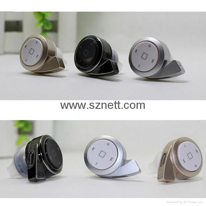 Snail shaped Sport wireless bluetooth V4.0 stereo headphone handfree earphone 5