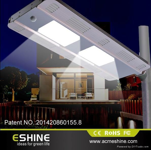 ELS-07 All in one energy saving solar street light with 20pcs led and 13200 lith 2