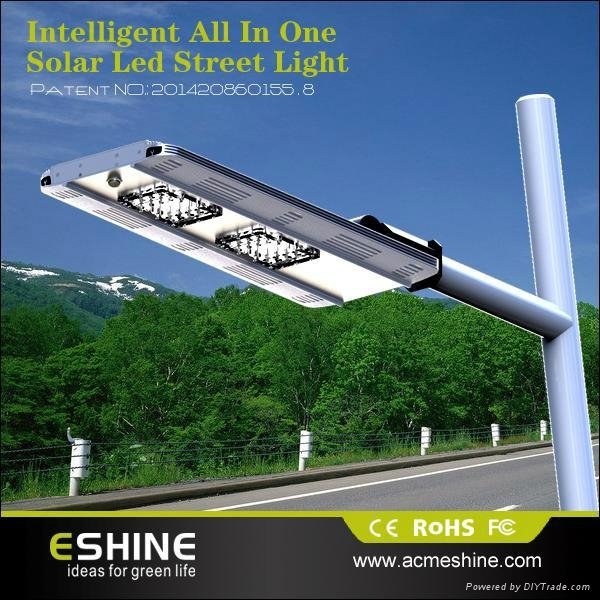 ELS-07 All in one energy saving solar street light with 20pcs led and 13200 lith 4