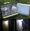 ELS-06P Motion sensor solar wall led light with rechargable polymer li-ion batte