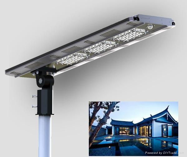 18W LED Factory Price Durable Aluminum Integrated Solar Street Lights/All In One 2