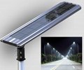 18W LED Factory Price Durable Aluminum Integrated Solar Street Lights/All In One