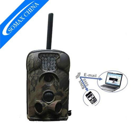 12MP MMS scouting trail camera 24 count red flash infrared GSM Email hunting cam