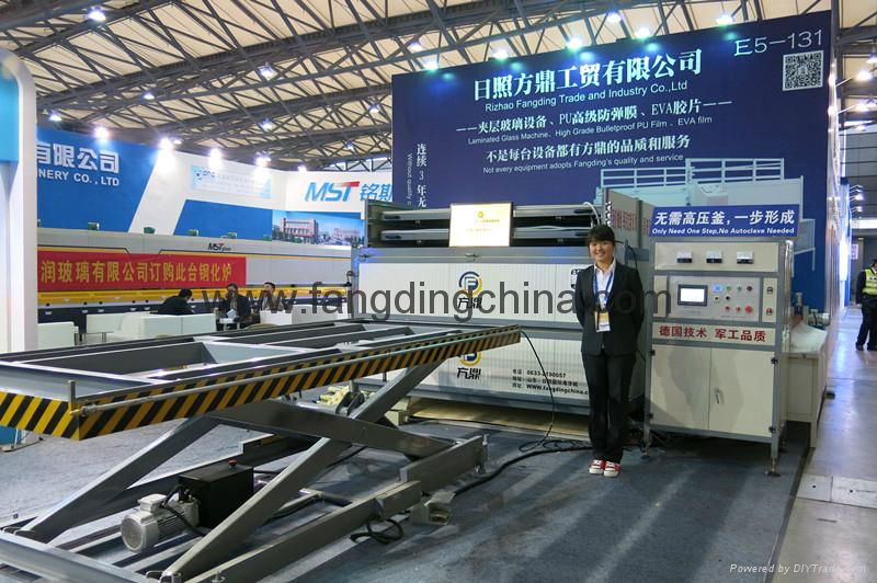 China factory EVA glass lamination machine with high capacity 3