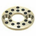 Oilless self-lubricant bronze thrust washer