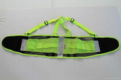 Polyester Back Support Belt with Suspenders 