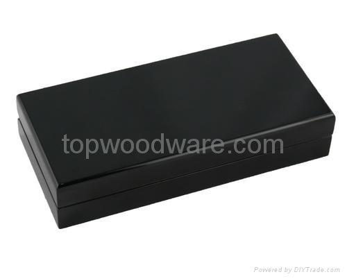 high gloss finish wooden pen gift box  1