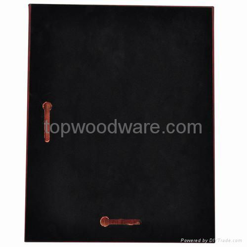 Rosewood High gloss finish wooden Award Plaque 3