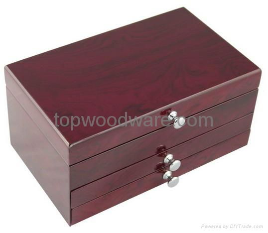 wooden high quality jewelry packing gift box