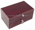 wooden high quality jewelry packing gift box