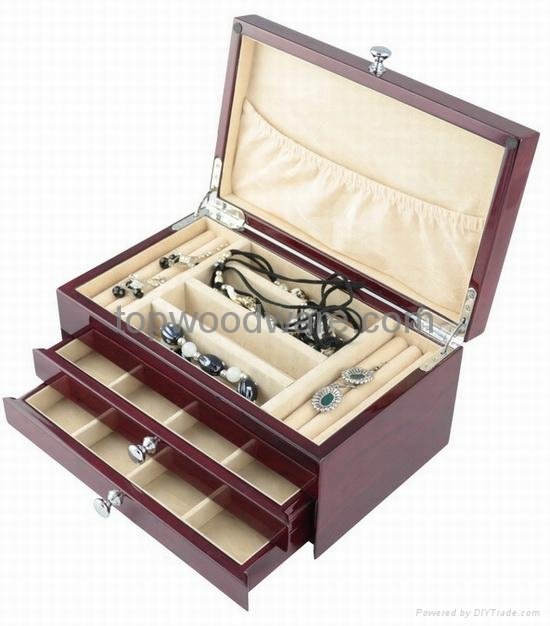 wooden high quality jewelry packing gift box 2