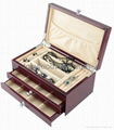 wooden high quality jewelry packing gift box