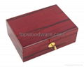 Rosewood high gloss finish wooden jewelry gift box