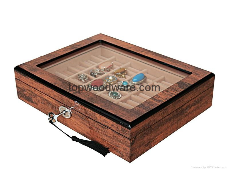 Wooden Ring Packing Box