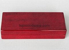 Rosewood high gloss finish wood pen boxes