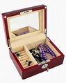 Rosewood high gloss finish wooden jewelry gift box