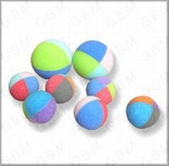 colorful and soft foam sponge balls