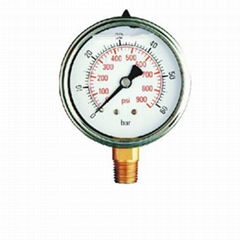 Glycerine Filled Pressure Gauge  