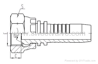 BSP FEMALE 60° CONE SEAL  22611