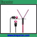 zipper earphone ,for iphone5 earphone,earphones and headphone 2