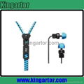 zipper earphone ,for iphone5 earphone,earphones and headphone 3